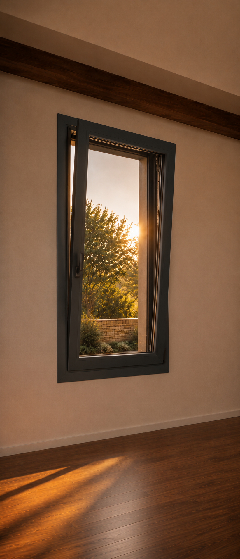 Ventana practicable hoja oculta Marton E-65 C16